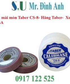 Đá mài mòn Taber CS-8 – Giải pháp kiểm tra độ mài mòn nhẹ tiêu chuẩn Mỹ
