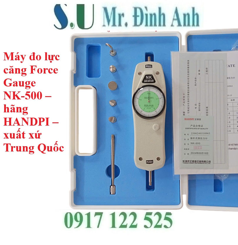 Máy đo lực căng Force Gauge NK-500 – HANDPI