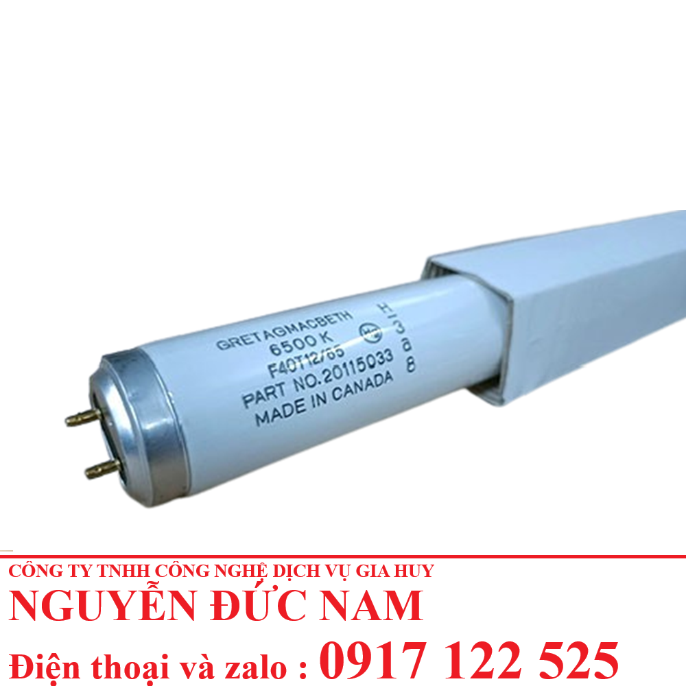 Bóng đèn D65 cho tủ so màu F40T12/6500K GretagMacbeth