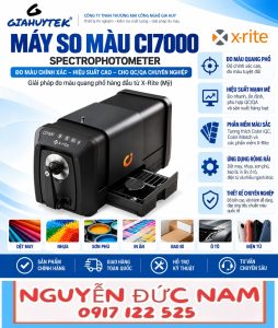 Máy so màu quang phổ để bàn X-Rite Ci7000 – Nguyễn Đức Nam